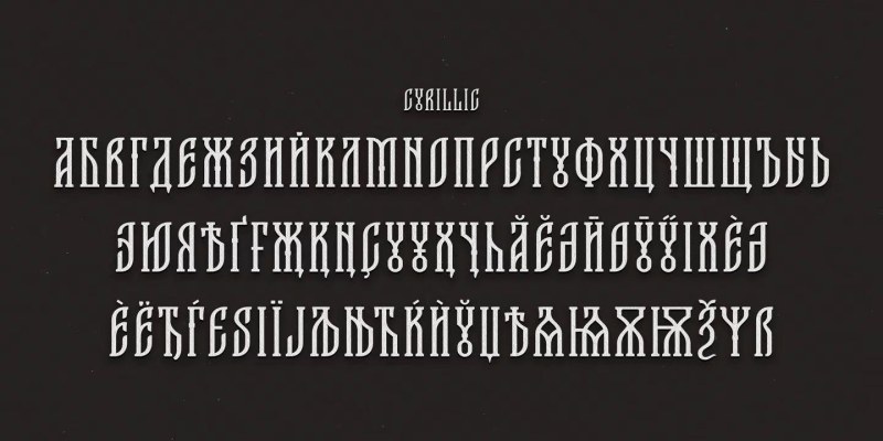 TD Stargorod Font free download preview 5 – Display Fonts font