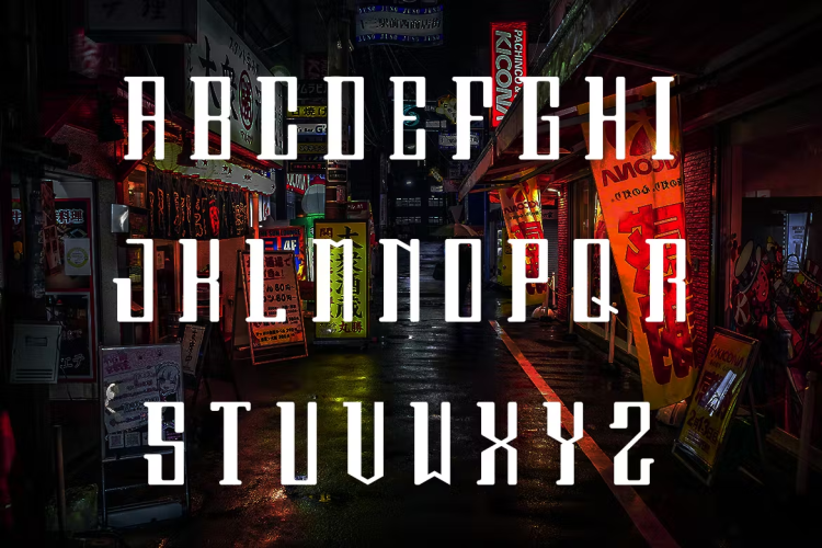 TOBOR Font free download preview 2 – Decorative Fonts font