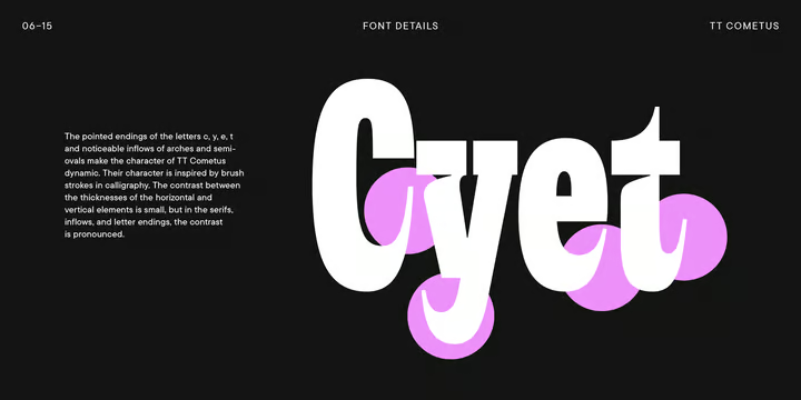 TT Cometus Font free download preview 7 – Typeface font