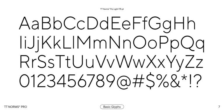 TT Norms Pro Font Family free download preview 9 – Sans Serif Fonts font