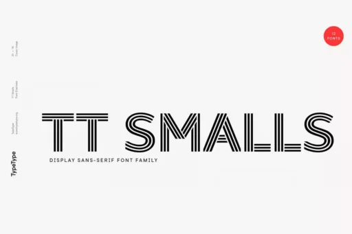 TT Smalls Font free download – Display Fonts font preview image for Windows and Mac