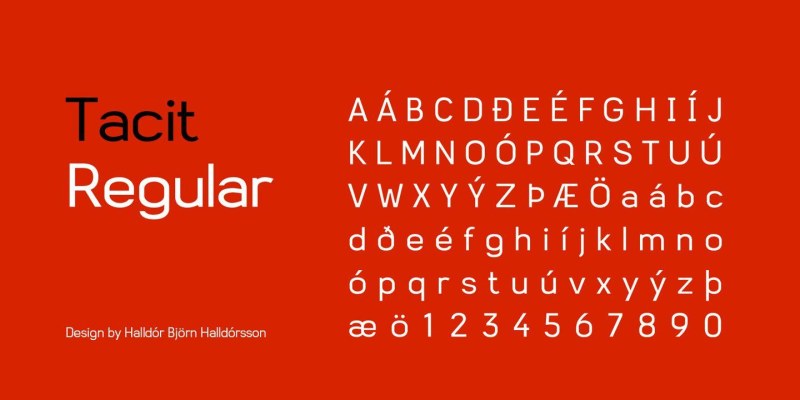 Tacit Font free download preview 10 – Typeface font