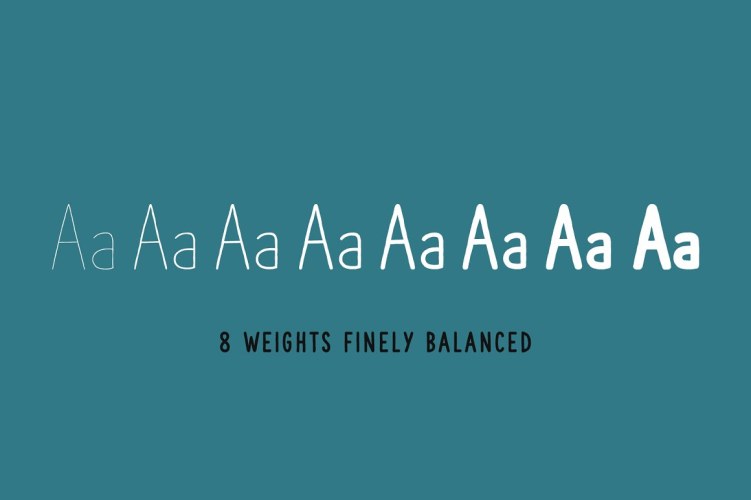 The Hand Wide Font free download preview 1 – Script And Handwritten font