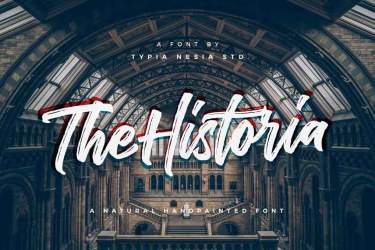 The Historia Font free download – Vintage font preview