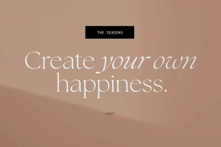 The Seasons Font free download preview 1 – Serif Fonts font