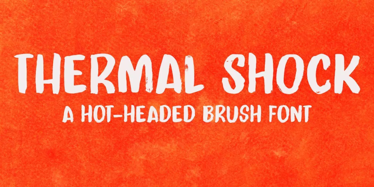 Thermal Shock Font Family free download – Font Family font preview image for Windows and Mac