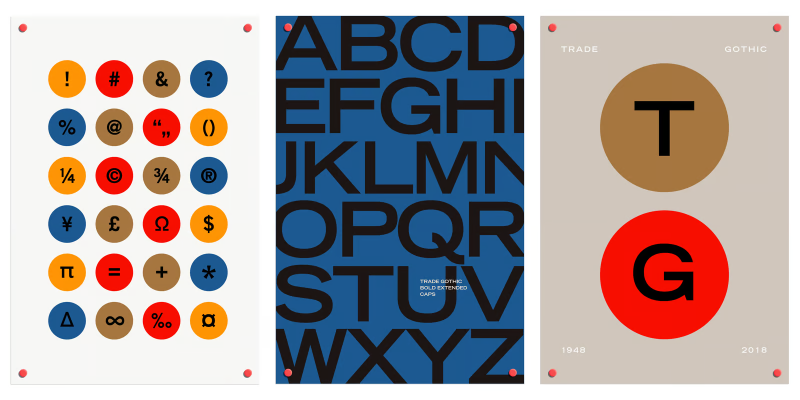 Trade Gothic Font free download preview 3 – Sans Serif Fonts font