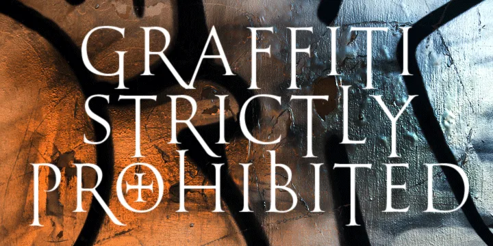 Trajan Pro Font preview 5 – Serif Fonts font sample
