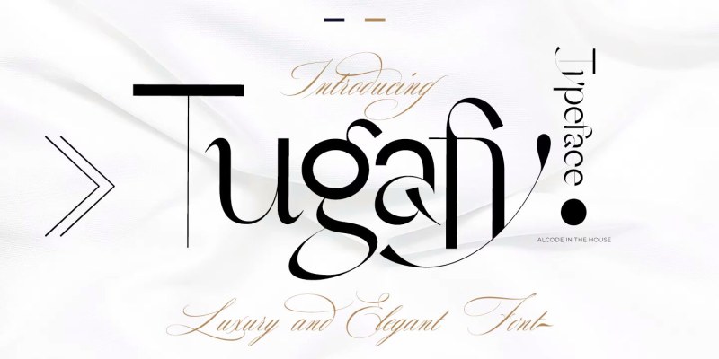 Tugafy Font free download preview 8 – Decorative Fonts font