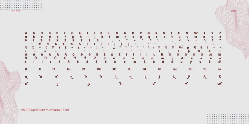 Valute Font Family free download preview 10 – Sans Serif Fonts font