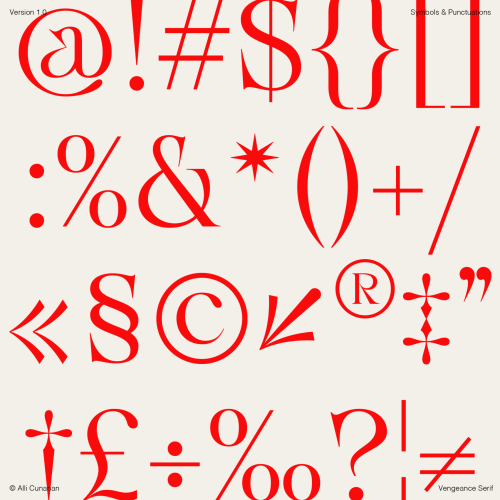 Vengeance Serif Font free download preview 2 – Serif Fonts font