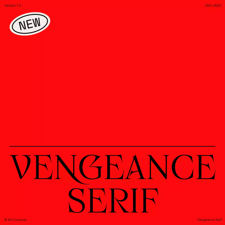 Vengeance Serif Font free download – Serif Fonts font preview image for Windows and Mac