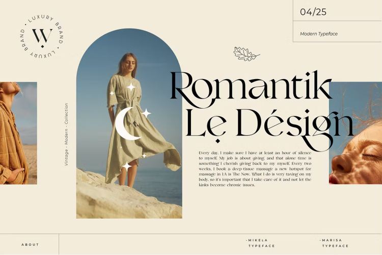 Vensfolk Font free download preview 2 – Serif Fonts font