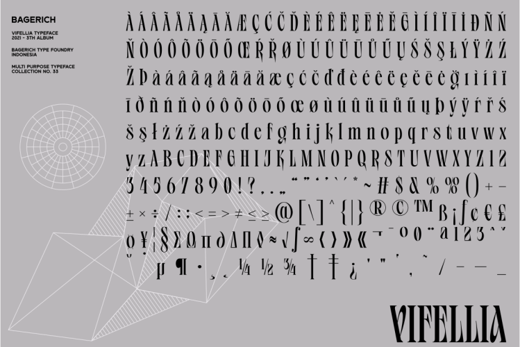 Vifellia Font free download preview 2 – Serif Fonts font