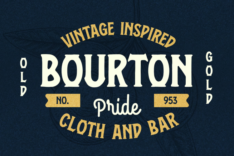 Vintage Browner Font free download preview 2 – Typeface font