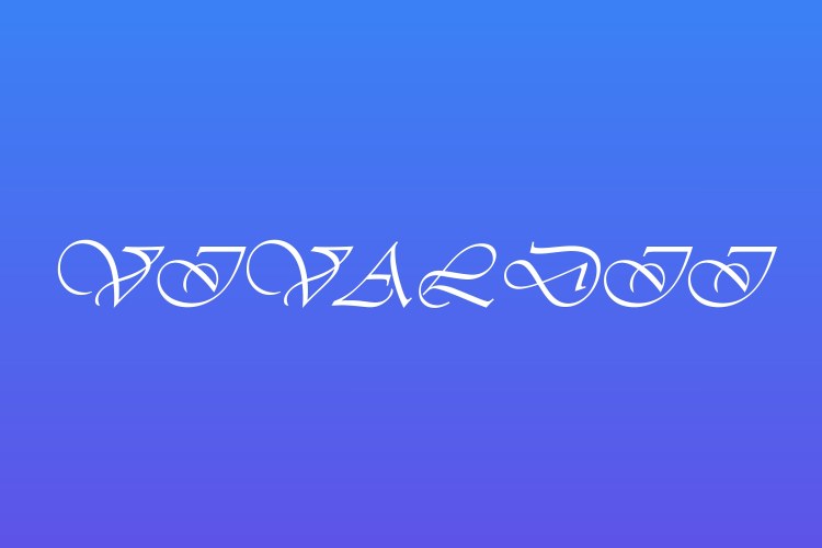 Vivaldi Font free download preview 1 – Handwriting Fonts font