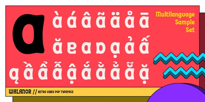 Walanor Font Family free download preview 6 – Font Family font