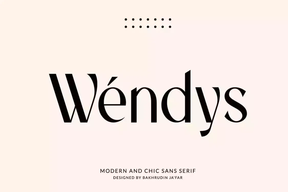 Wendys Font free download – Serif Fonts font preview image for Windows and Mac