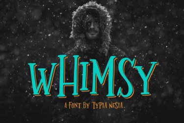 Whimsy Font free download – Packaging font preview