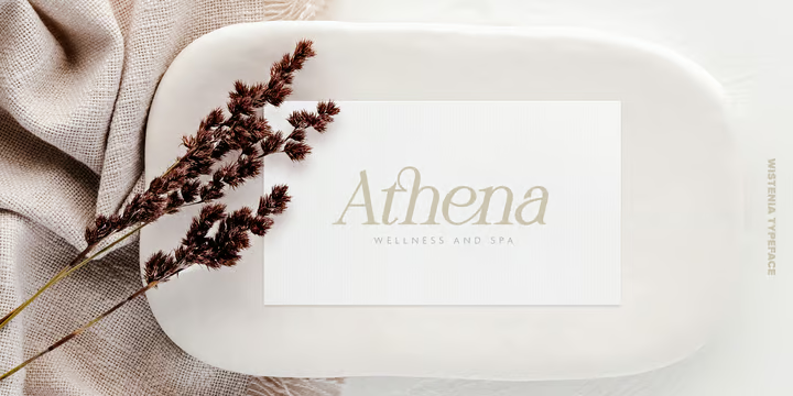 Wistenia Font free download preview 6 – Serif Fonts font