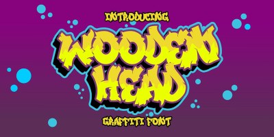 Wooden Head Font free download – Headlines font preview
