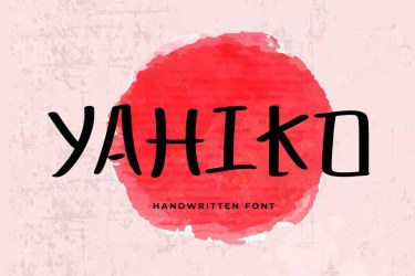 Yahiko Playful Handwritten Font free download – Playful font preview