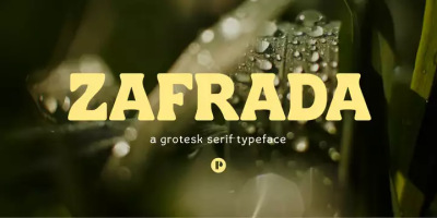 Zafrada Font Family free download – Display Fonts font preview