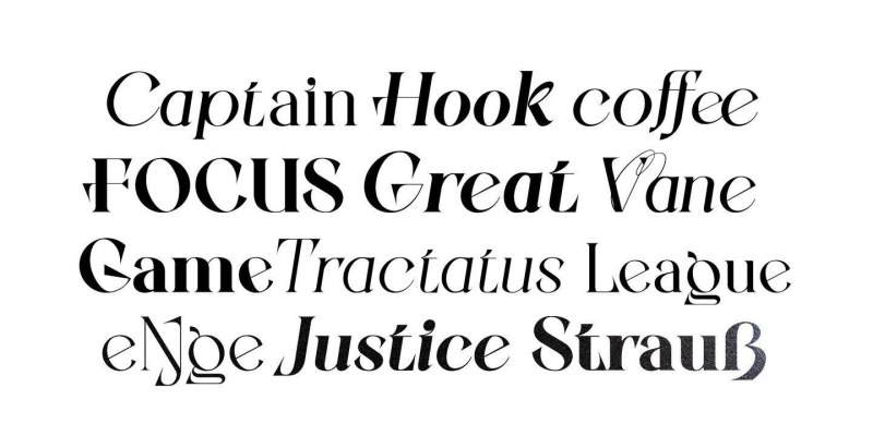 Zenoa Font Family free download preview 4 – Display Fonts font