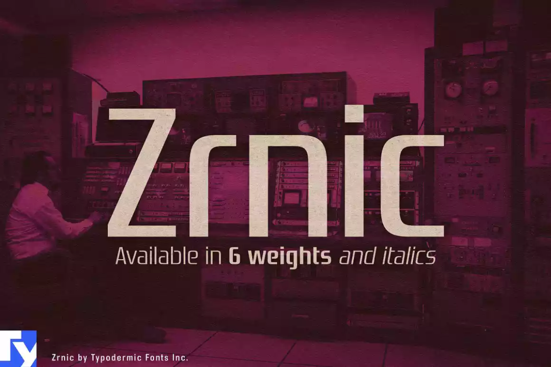 Zrnic Font Family free download – Sans Serif Fonts font preview image for Windows and Mac