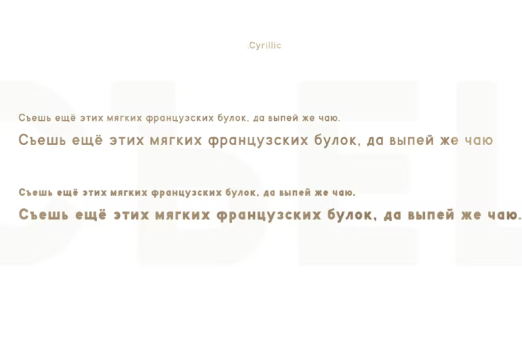 CornerOne Font free download preview 3 – Typeface font